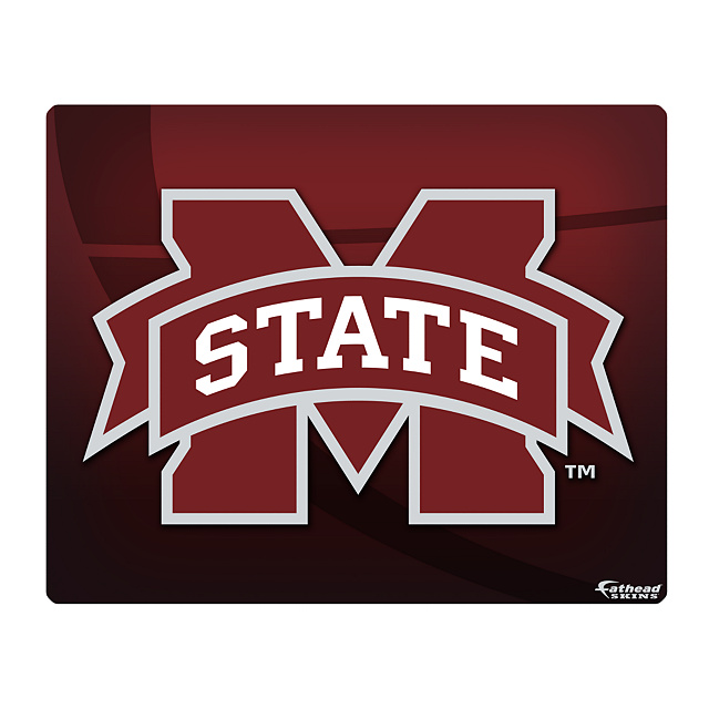 MISSISSIPPI STATE Bulldogs Logo 15/16" Laptop Skin - Mississippi ...